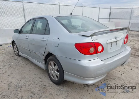 2008 Toyota Corolla S from USA, damaged, VIN 2T1BR30E68C896768